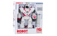 Robot Interaktywny Zdalnie Sterowany RC 16 Funkcji Światła Dźwięki Różowy