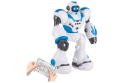 Interaktyvus nuotoliniu būdu valdomas robotas RC 16 funkcijų Šviesos garsai Mėlyna-Žaislai, Robotai-e-vaikas