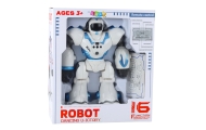 Robot Interaktywny Zdalnie Sterowany RC 16 Funkcji Światła Dźwięki Niebieski