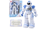 Nuotoliniu būdu valdomas RC edukacinis robotas kalba šoka šviečia mėlynas-Žaislai, Robotai-e-vaikas