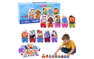 Puzzle Edukacyjne Dla Malucha Alfabet Pociąg Ze Zwierzętami 40 el.