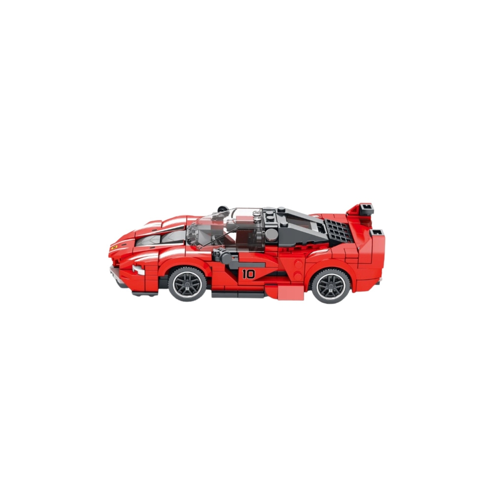 Klocki Konstrukcyjne Samochód Wyścigowy FXX-K Czerwony 360 el.