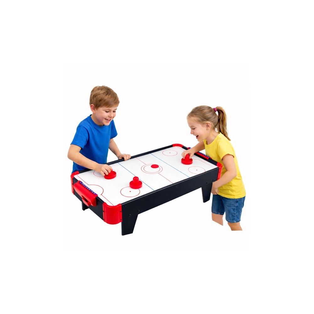 Mini Stół Air Hockey Stołowy Gra Zręcznościowa Dla Dzieci Czarny