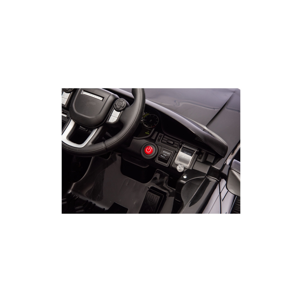 Elektromobilis Land Rover Discovery DLS-K06, Black-Elektromobiliai vaikams, Visureigiai-e-vaikas