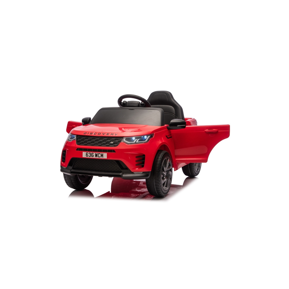 Elektromobilis Land Rover Discovery DLS-K06, Red-Elektromobiliai vaikams, Visureigiai-e-vaikas