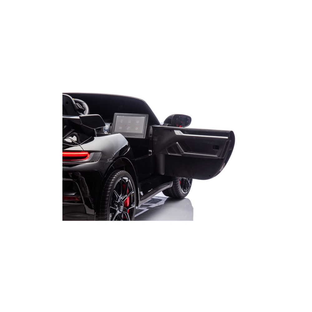 Elektromobilis DK-P911 Porsche GT3, lakuotas juodas-Elektromobiliai vaikams, Mašinos-e-vaikas