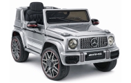Auto Na Akumulator Mercedes AMG G 63 Srebrny Lakierowany