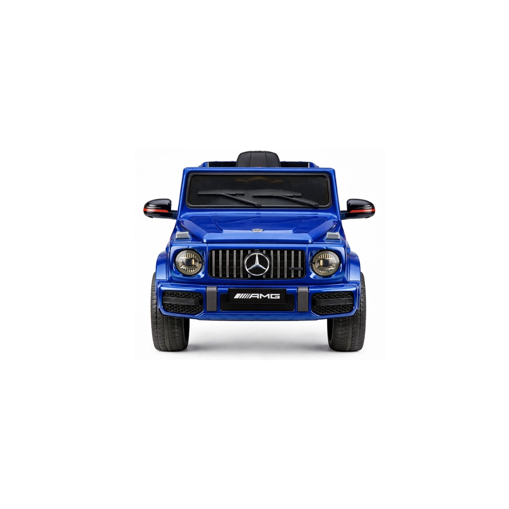 Elektromobilis Mercedes AMG G 63, lakuotas mėlynas-Elektromobiliai vaikams, Visureigiai-e-vaikas