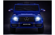 Elektromobilis Mercedes AMG G 63, lakuotas mėlynas-Elektromobiliai vaikams, Visureigiai-e-vaikas