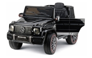 Elektromobilis Mercedes AMG G 63, lakuotas juodas-Elektromobiliai vaikams, Visureigiai-e-vaikas