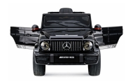Elektromobilis Mercedes AMG G 63, lakuotas juodas-Elektromobiliai vaikams, Visureigiai-e-vaikas