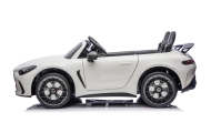 Elektromobilis Mercedes GT63 AMG DK-GT63 24V, White-Elektromobiliai vaikams, Mašinos-e-vaikas