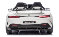 Elektromobilis Mercedes GT63 AMG DK-GT63 24V, White-Elektromobiliai vaikams, Mašinos-e-vaikas