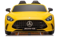 Elektromobilis Mercedes GT63 AMG DK-GT63 24V, Yellow-Elektromobiliai vaikams, Mašinos-e-vaikas