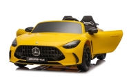 Elektromobilis Mercedes GT63 AMG DK-GT63 24V, Yellow-Elektromobiliai vaikams, Mašinos-e-vaikas
