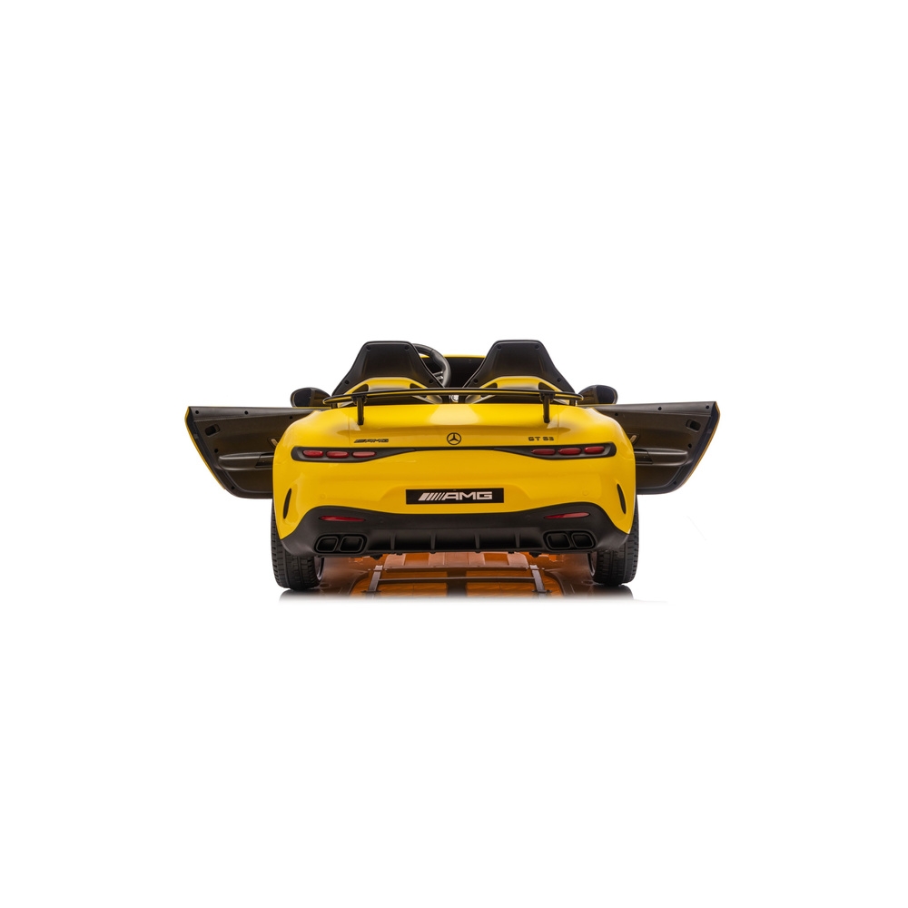 Elektromobilis Mercedes GT63 AMG DK-GT63 24V, Yellow-Elektromobiliai vaikams, Mašinos-e-vaikas