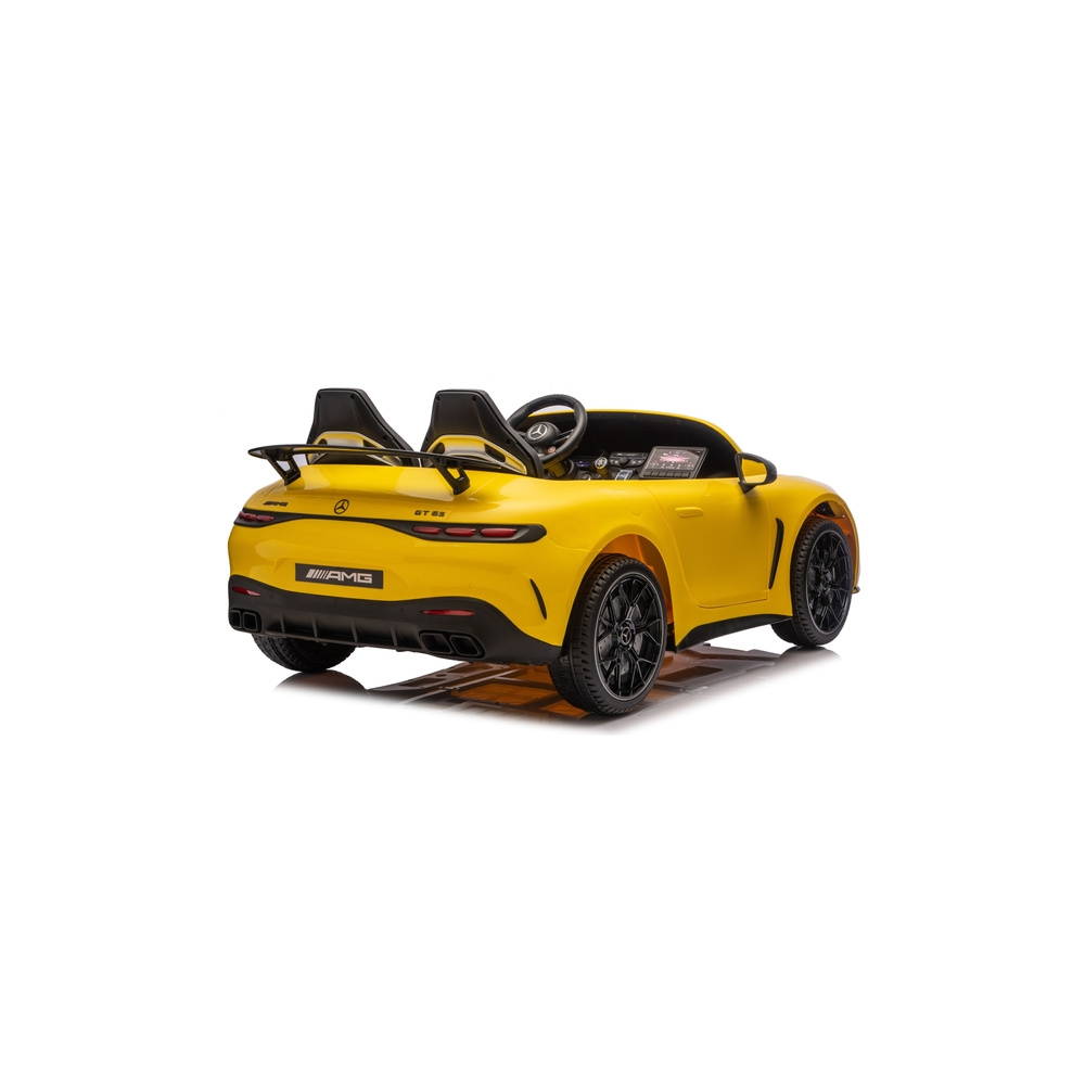 Elektromobilis Mercedes GT63 AMG DK-GT63 24V, Yellow-Elektromobiliai vaikams, Mašinos-e-vaikas