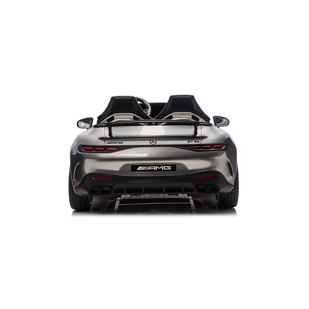 Elektromobilis Mercedes GT63 AMG DK-GT63 24V, lakuotas pilkas-Elektromobiliai vaikams, Mašinos-e-vaikas