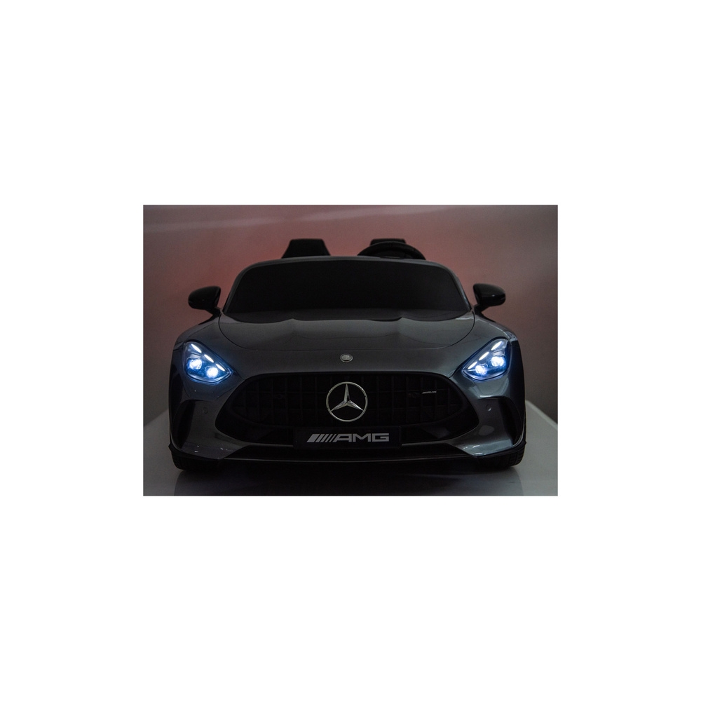 Elektromobilis Mercedes GT63 AMG DK-GT63 24V, lakuotas pilkas-Elektromobiliai vaikams, Mašinos-e-vaikas