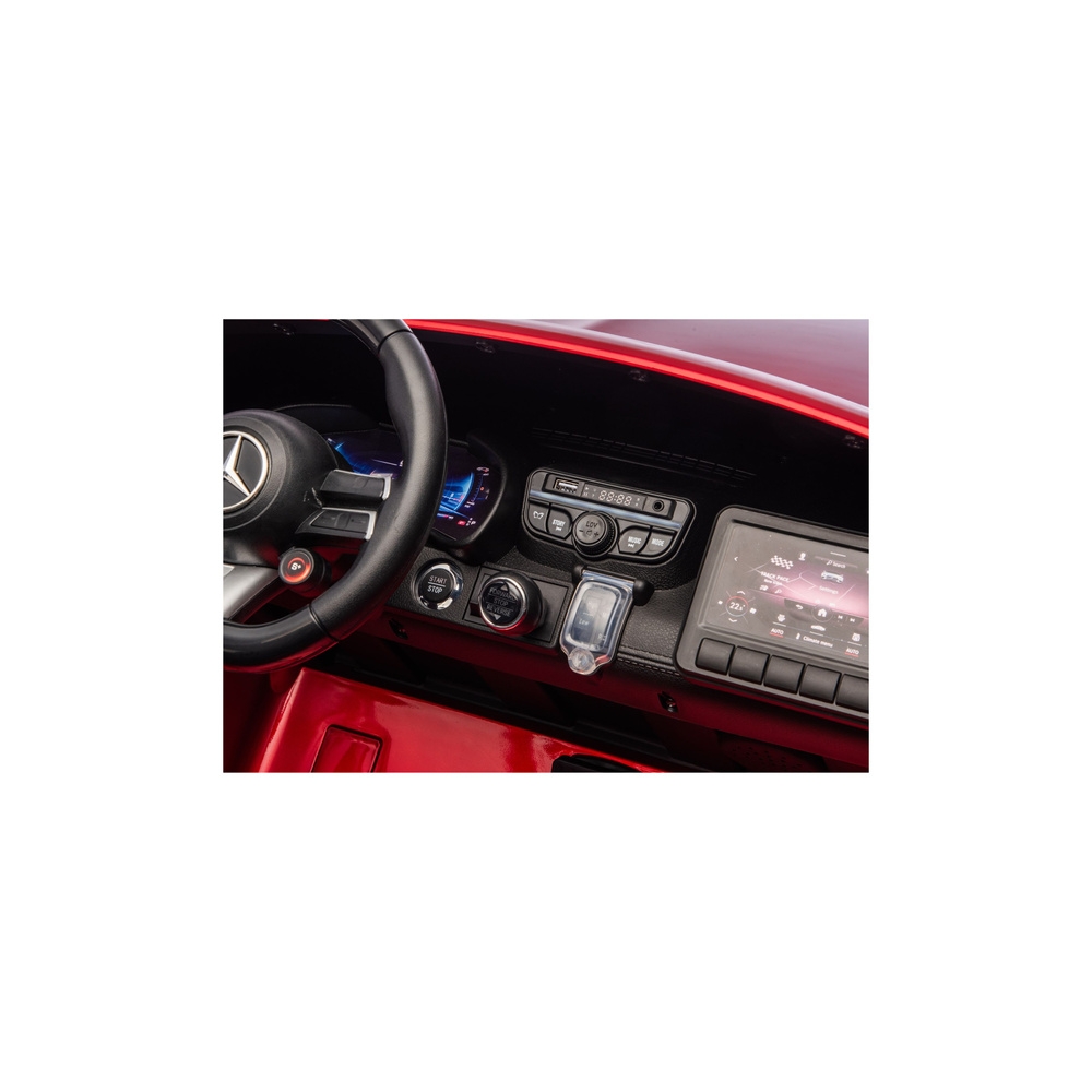 Elektromobilis Mercedes GT63 AMG DK-GT63 24V, lakuotas raudonas-Elektromobiliai vaikams, Mašinos-e-vaikas