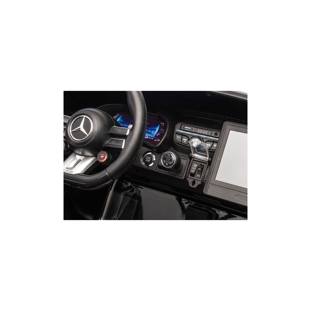 Auto Na Akumulator Mercedes GT63 AMG DK-GT63 24V Cichy Silnik Czarny