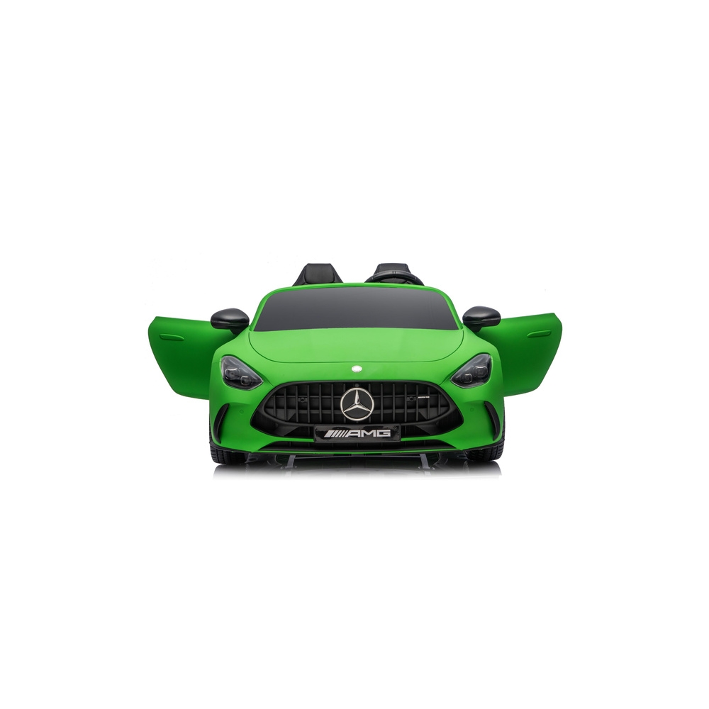 Elektromobilis Mercedes GT63 AMG DK-GT63 24V su tyliu varikliu, Matte Green-Elektromobiliai vaikams, Mašinos-e-vaikas