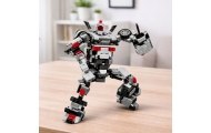 Konstruktorius Lenktyninis automobilis robotas 2W1 Baltas 320 el.