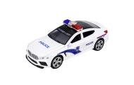 Policijos automobilis Atidaromos durys Žibintai Garsas Baltas-Žaislai, Auto ir transporto žaislai, Mašinos-e-vaikas