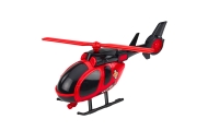Zestaw Strażacki Ratunkowy Ciężarówka Laweta Auto Helikopter Światła Dźwięk