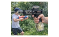 Elektryczny Karabin Pistolet Na Wodę Automatyczny Czarny Zasięg 7-9m 350 ml