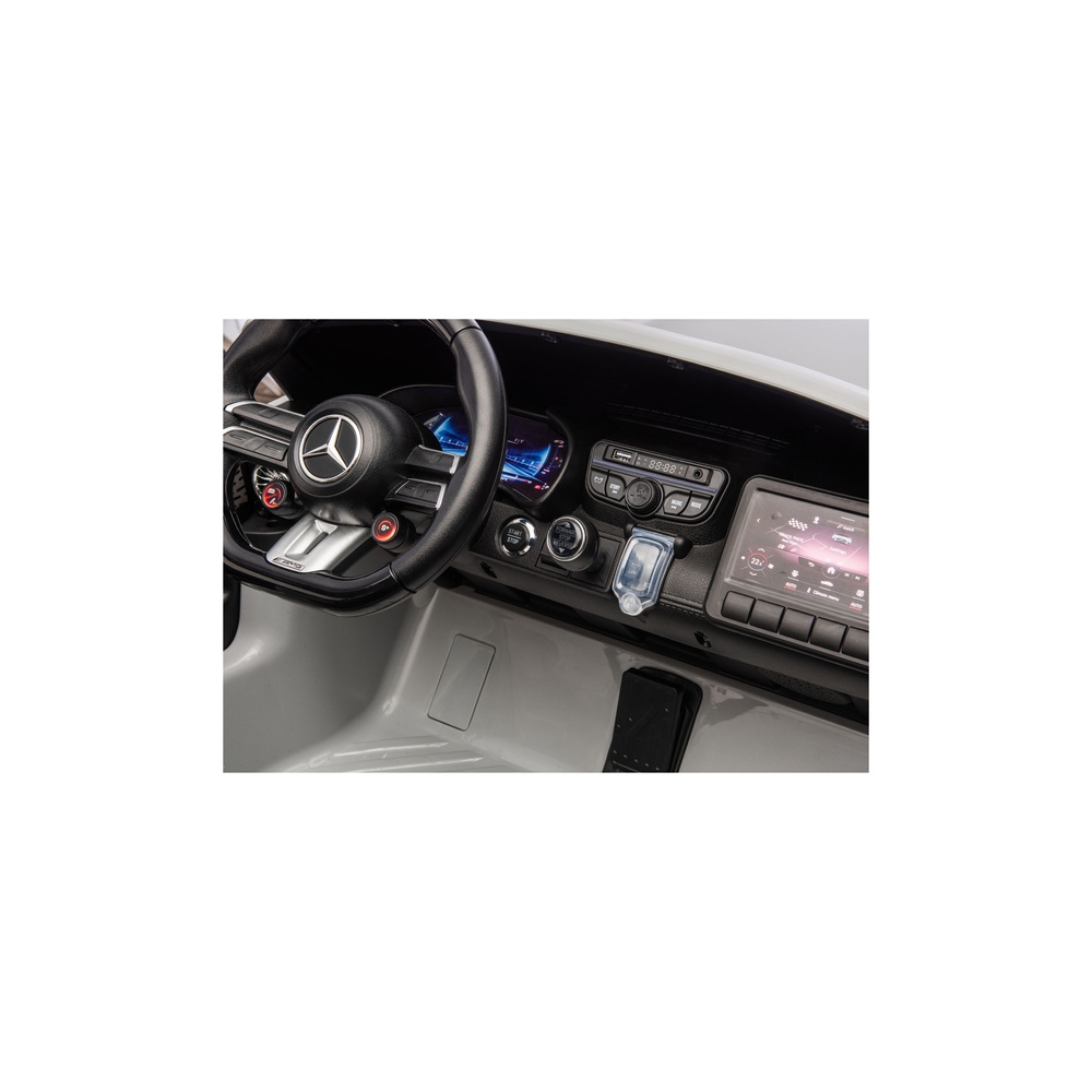 Elektromobilis Mercedes GT63 AMG DK-GT63 24V, Light Grey-Elektromobiliai vaikams, Mašinos-e-vaikas