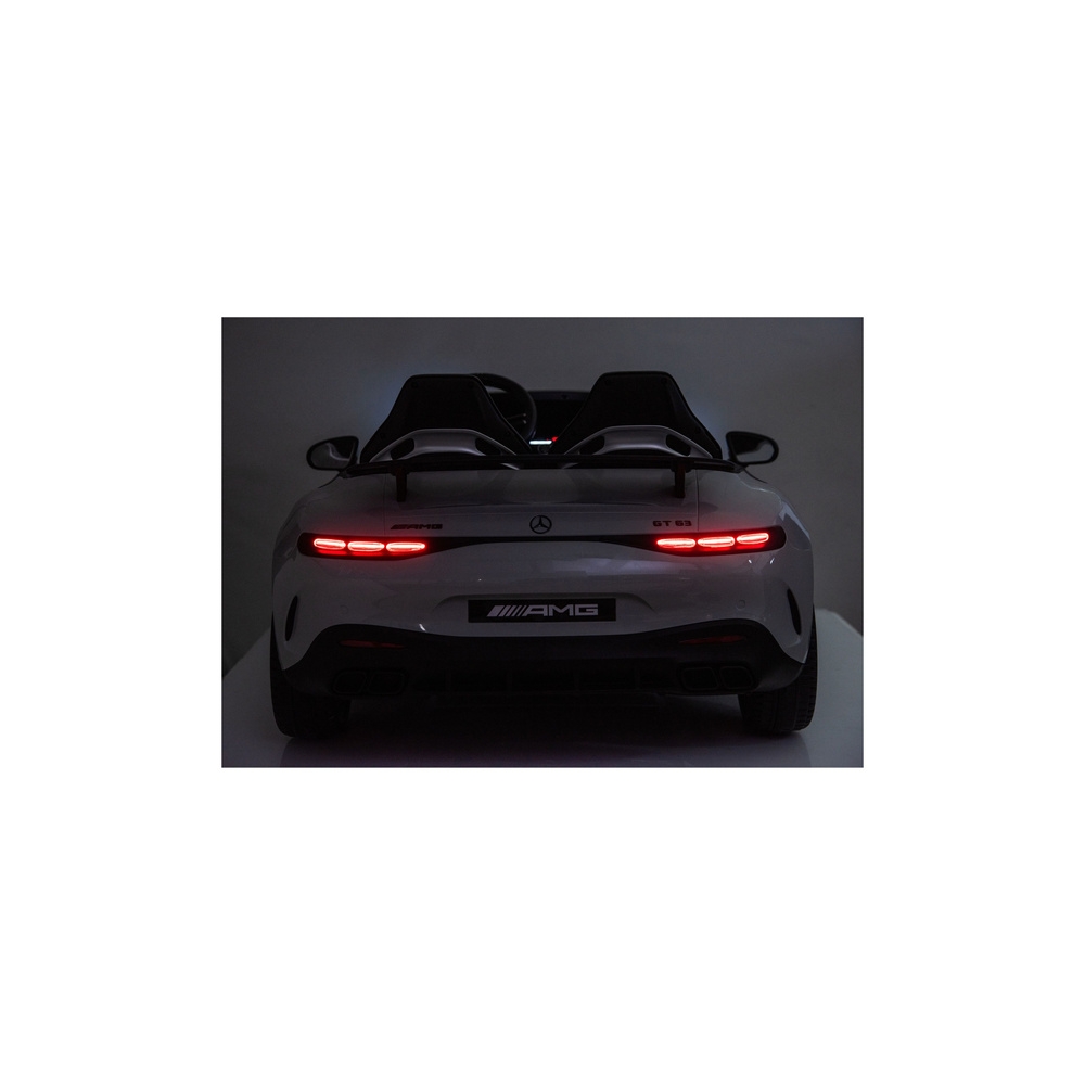 Elektromobilis Mercedes GT63 AMG DK-GT63 24V, Light Grey-Elektromobiliai vaikams, Mašinos-e-vaikas