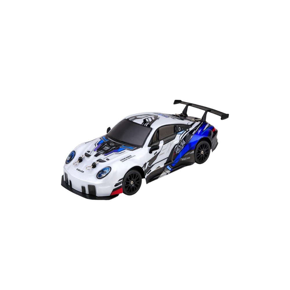 Nuotoliniu būdu valdomas Drift automobilis RC keičiamais ratais 4WD mėlyna 1:24-Žaislai, Auto ir transporto žaislai, Valdomos ra