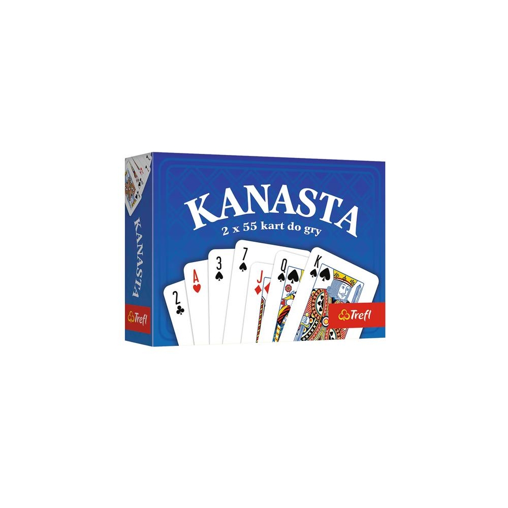 Kanasta kortų žaidimas Trefl 02918-Žaislai, Stalo žaidimai, Įvairūs stalo žaidimai-e-vaikas
