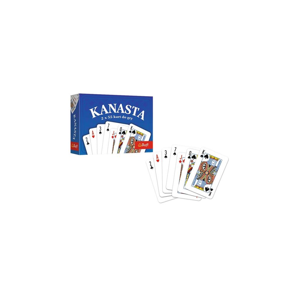 Kanasta kortų žaidimas Trefl 02918-Žaislai, Stalo žaidimai, Įvairūs stalo žaidimai-e-vaikas