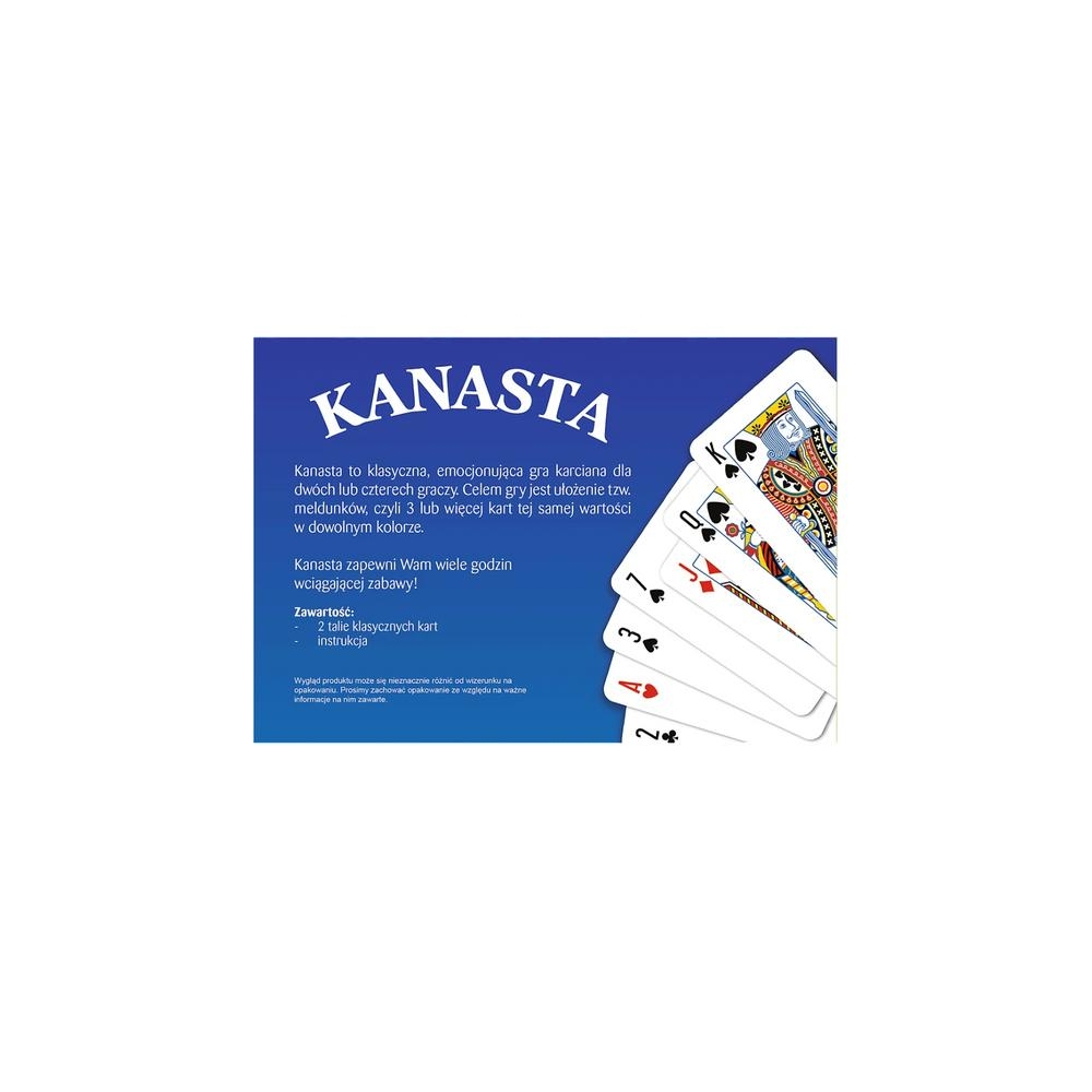Kanasta kortų žaidimas Trefl 02918-Žaislai, Stalo žaidimai, Įvairūs stalo žaidimai-e-vaikas