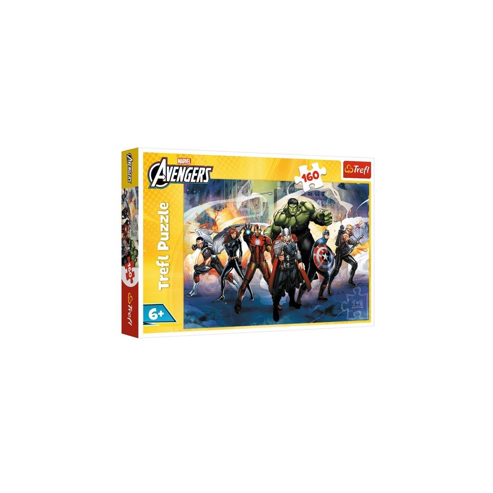 Dėlionė - 160 - Supervalstybės - Disney Marvel The Avengers - Trefl 15428