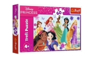 Puzzle - 60 - Księżniczki w akcji - Disney Princess - Trefl 17409