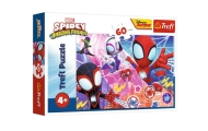 Dėlionės - 60 - Didvyriški nuotykiai - Spaidis ir super bičiuliai - Marvel - Trefl 17410-Žaislai, Dėlionės, Dėlionės iki 500 det