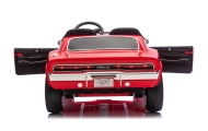 „Dodge Charger R/T“ akumuliatorinis automobilis DLS-K12 24 V, 7 Ah, raudonas-Elektromobiliai vaikams, Mašinos-e-vaikas