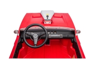 „Dodge Charger R/T“ akumuliatorinis automobilis DLS-K12 24 V, 7 Ah, raudonas-Elektromobiliai vaikams, Mašinos-e-vaikas