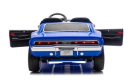 „Dodge Charger R/T“ akumuliatorinis automobilis DLS-K12 24 V, 7 Ah, mėlynas-Elektromobiliai vaikams, Mašinos-e-vaikas