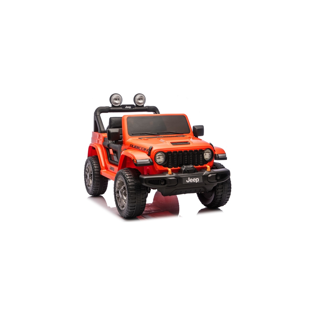 Pojazd Na Akumulator Jeep Rubicon 4x4 DK-JWR556 4x200W 24V Pomarańczowy