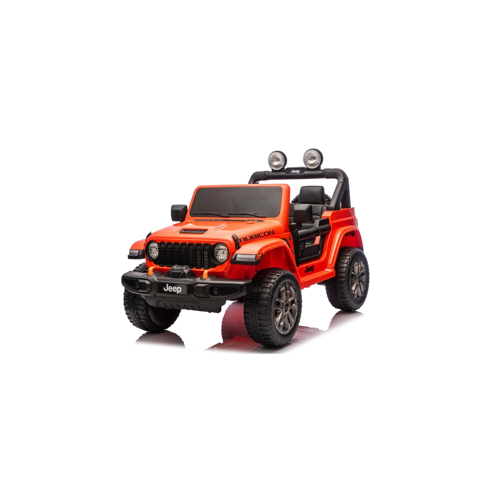 Pojazd Na Akumulator Jeep Rubicon 4x4 DK-JWR556 4x200W 24V Pomarańczowy