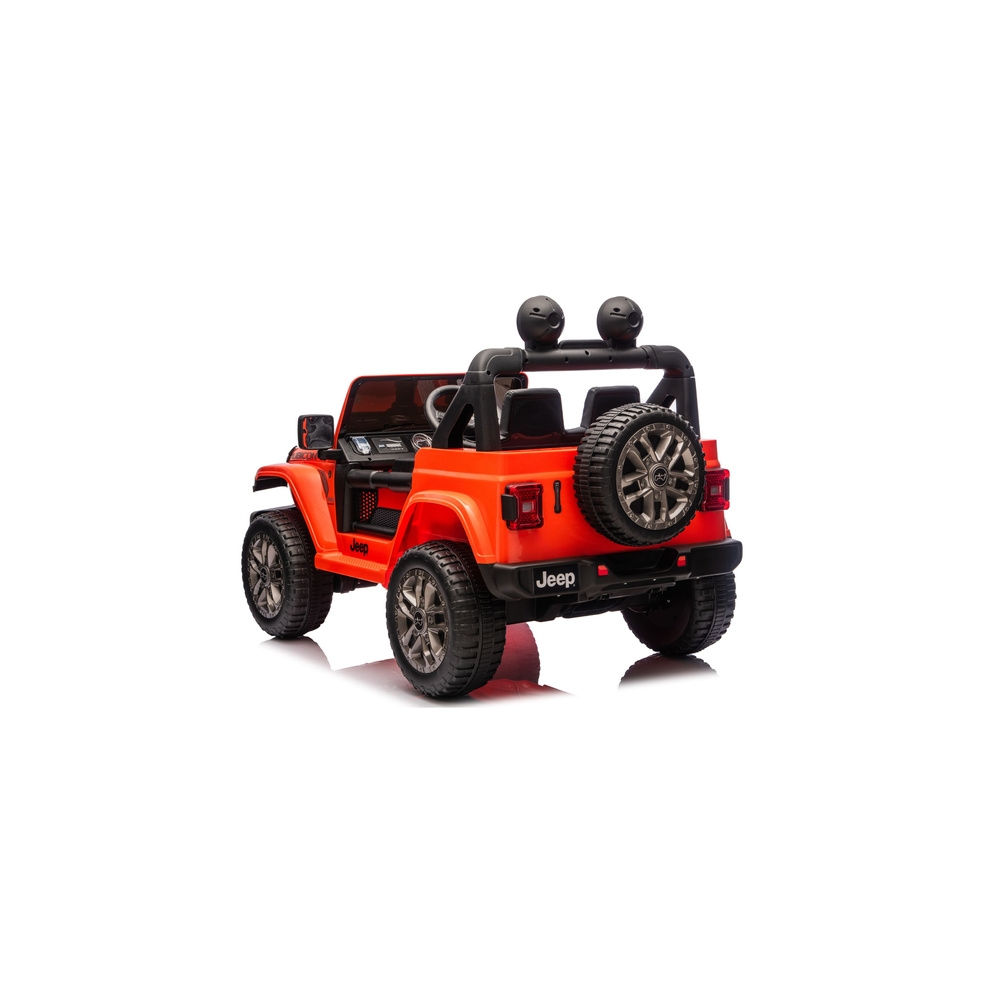 Elektromobilis Jeep Rubicon 4x4 DK-JWR556 4x200W 24V, Orange-Elektromobiliai vaikams, Visureigiai-e-vaikas