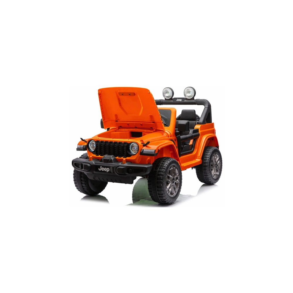 Pojazd Na Akumulator Jeep Rubicon 4x4 DK-JWR556 4x200W 24V Pomarańczowy