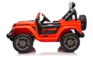 Elektromobilis Jeep Rubicon 4x4 DK-JWR556 4x200W 24V, Orange-Elektromobiliai vaikams, Visureigiai-e-vaikas