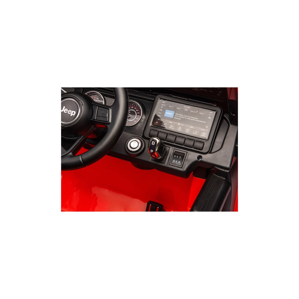 Pojazd Na Akumulator Jeep Rubicon 4x4 DK-JWR556 4x200W 24V Pomarańczowy