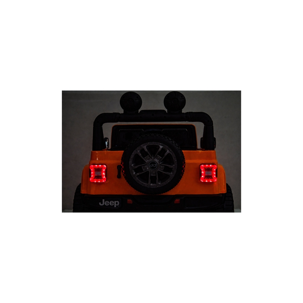 Elektromobilis Jeep Rubicon 4x4 DK-JWR556 4x200W 24V, Orange-Elektromobiliai vaikams, Visureigiai-e-vaikas