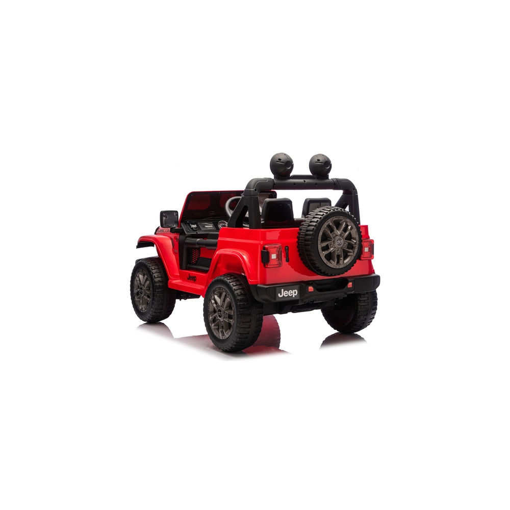 Elektromobilis Jeep Rubicon 4x4 DK-JWR556 4x200W 24V, Red-Elektromobiliai vaikams, Visureigiai-e-vaikas